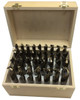 Wood Box for 33 Piece Reduced Shank Drill Set,  Box Only