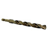 31/64 M35 Cobalt Jobber Length Drill Bit - 135° Split Point for Stainless Steel, 1/4 Quick Change Hex Shank