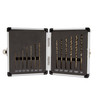 13 Piece Stepped Point Cobalt Drill Bit Set