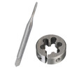 #4-48 UNF HSS Plug Tap and 1 OD HSS Round Die Kit