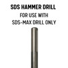 1" x 12" SDS-Max Gauge Chisel