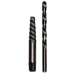 Spiral Flute Screw Extractors and Drill Sets