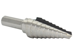 HSS Step Drills, Bright Finish