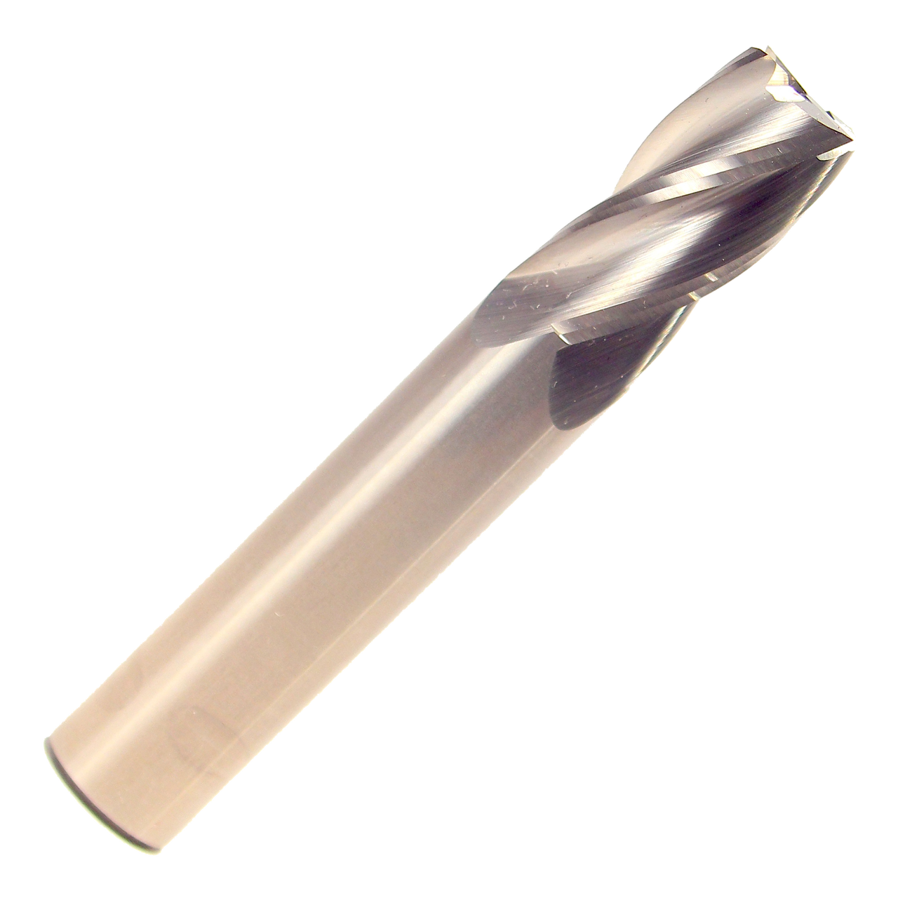 thumbnail image 2 of Suncoast 3/8″ 4 Flute Single End 30 Degree Carbide End Mill – USA Made, Solid C-2 Sub-Micron 2 of 5