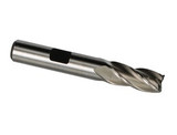 HSS 4 Flute, Single End End Mills