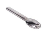 Oval Double Cut Carbide Burrs