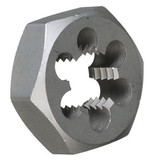 Carbon Steel, Hex Dies Fractional, Special Sizes