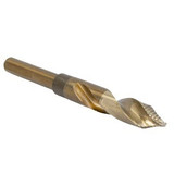 1/2" Stepped Point Cobalt Reduced Shank Drills