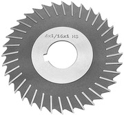 4 x 5/32 x 1 HSS Metal Slitting Saw with Side Chip