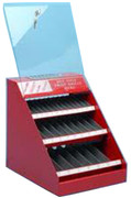 HUT6 1/16-1/2x64ths Counter Display Drill Dispenser