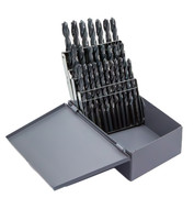 A-Z 26 Piece Black & Gold Jobber Length Drill Bit Set