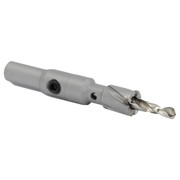 3/4 Carbide Tipped Hole Cutter, 3/16 Depth of Cut for Steel, Stainless Steel & Cast Iron