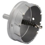 3-15/16 Carbide Tipped Hole Cutter, 1 Depth of Cut for Steel, Stainless Steel & Cast Iron