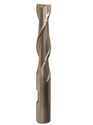 11/16 Carbide 2 Flute 1-1/2 Flute Length 4 Overall Length TIN Single End Straight Flute End Mill, Drill America