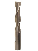 3/4 Carbide 2 Flute 1-1/2 Flute Length 4 Overall Length TIN Single End Straight Flute End Mill, Drill America