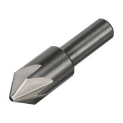 3/8 Carbide 6 Flute 82 Degree Chatterless Countersink, Drill America