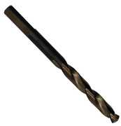 11/32 Cryogenic Treated HSS Black & Gold KFD Split Point Jobber Length Drill Bit, 3-Flat Shank