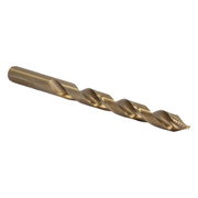 5.00mm Stepped Point Cobalt Drill Bit for Stainless & Hardened Steel - 135° Tip, 3-Flat Shank