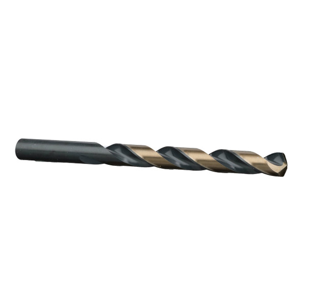 B HSS M2 Split Point Jobber Length Drill Bit - 135° Black & Gold Finish, KFD
