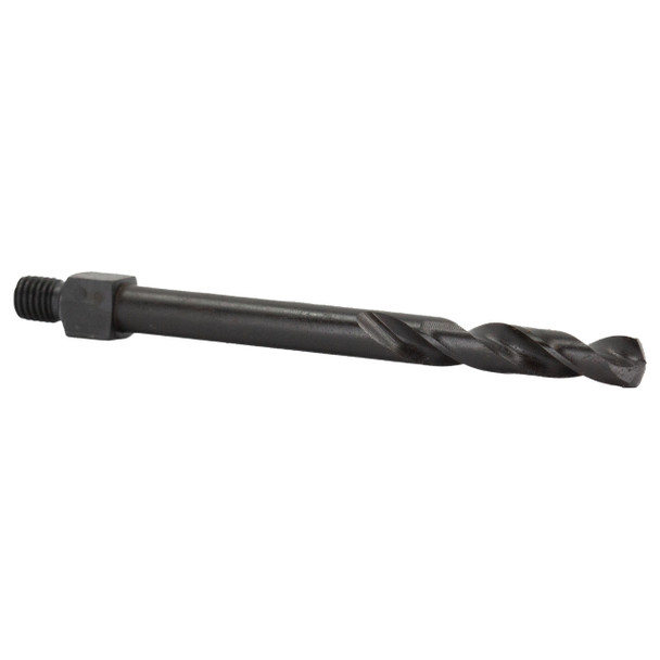 #30 Cobalt Threaded Shank Aircraft Drill Bit - 2-3/4 OAL - Extra Long