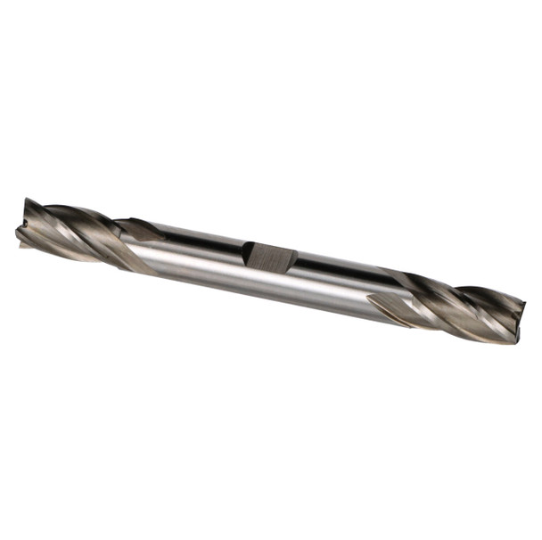 7mm HSS 4 Flute Double End, End Mill, Qualtech