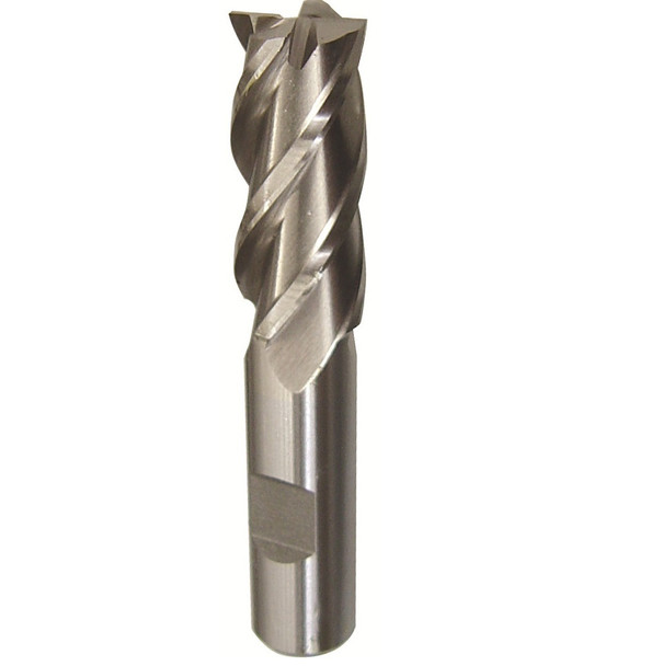 1/8 X 3/16 Shank HSS 4 Flute Double End Long End Mill, Qualtech