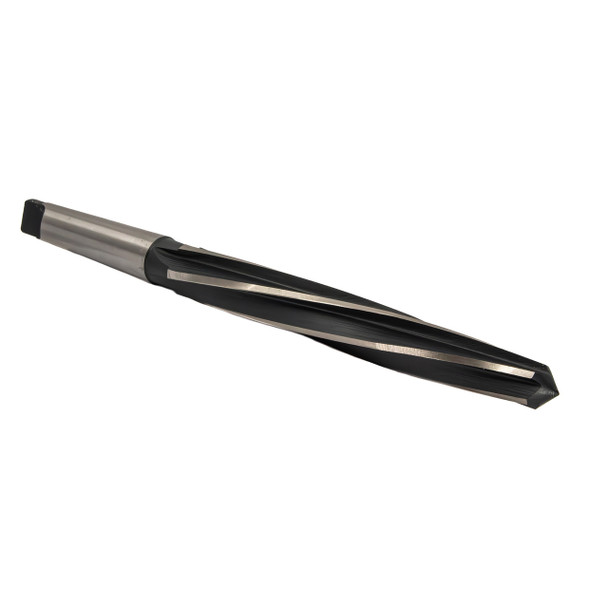 11/16 HSS 3MT Spiral Flute Bridge/Construction Reamer, Taper Shank