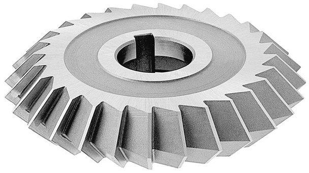 4 x 3/4 x 1-1/4 45 degree HSS Double Angle Cutter