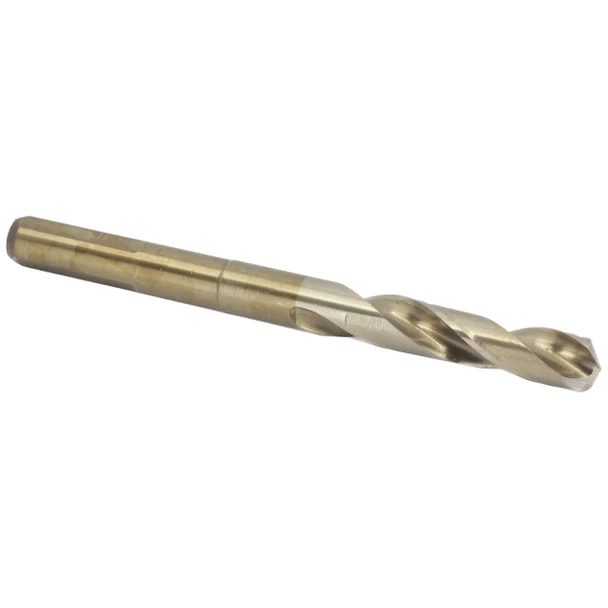 37/64 Reduced Shank M42 Cobalt Drill Bit (3/8 Shank) - 135° Split Point Drill Bit for Stainless Steel, Drill America
