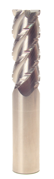 1/2 Carbide 4 Flute Variable Helix ALTIN Short End Mill, Drill America