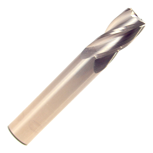 3/32 CNC Plus Tolerance 4 Flute 5/16 Flute Length 1-1/2 Overall Length Uncoated (Bright) Single End Square End Mill, Drill America