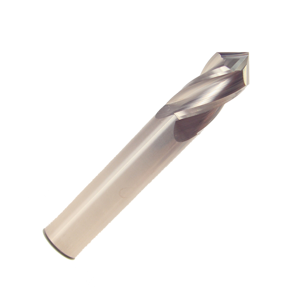 5/8 Carbide 2 Flute 90º Point TICN Drill Mill, Drill America