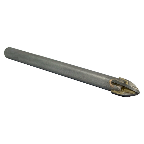 1/4 Carbide Tipped 4 Flute Glass & Tile Drill Bit