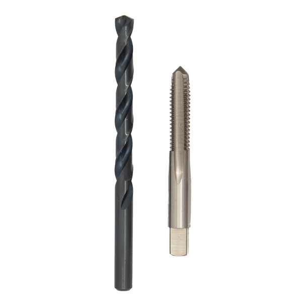 m13 x 1.75 HSS Plug Tap and 7/16 HSS Drill Bit Kit, Qualtech