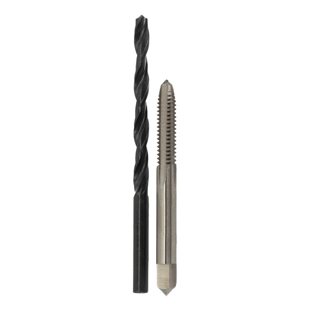 1/4-32 UNS HSS Plug Tap and 5.60mm HSS Drill Bit Kit, Qualtech