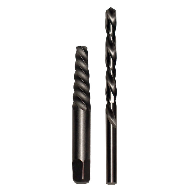#2 Spiral Flute Screw Extractor and 7/64Left Hand Drill Bit Kit