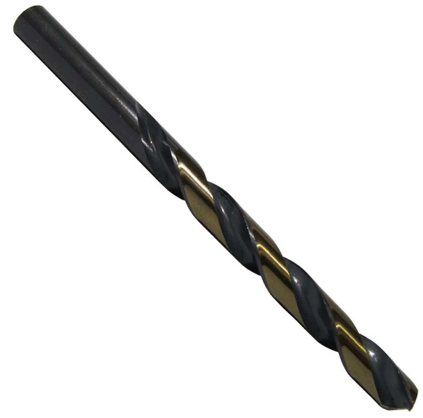 9/64 Cryogenic Treated HSS Black & Gold KFD Split Point Jobber Length Drill Bit