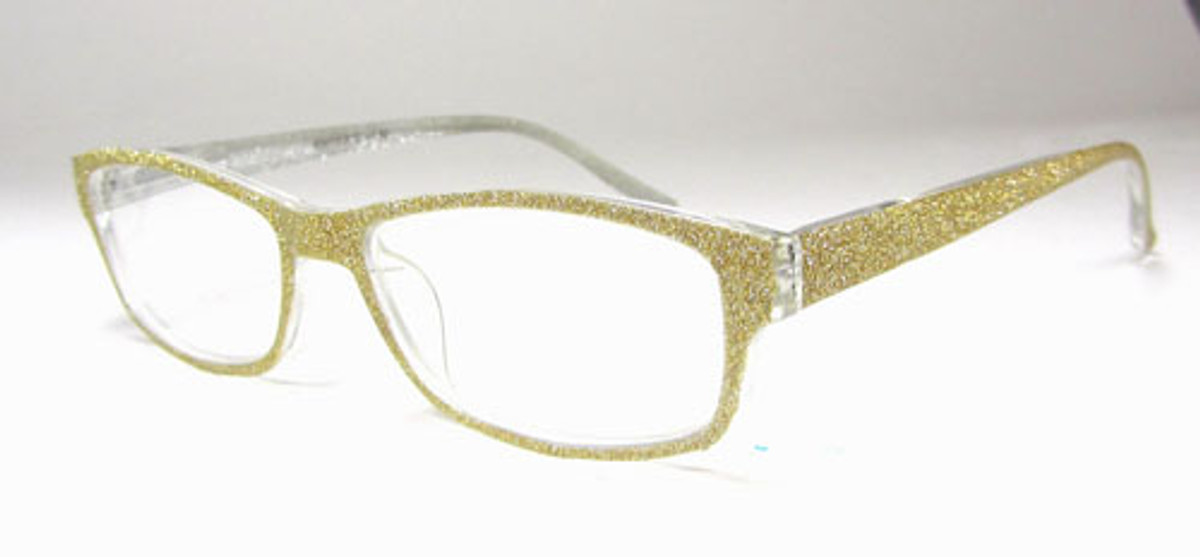 Glitter Reading Glasses with Case
