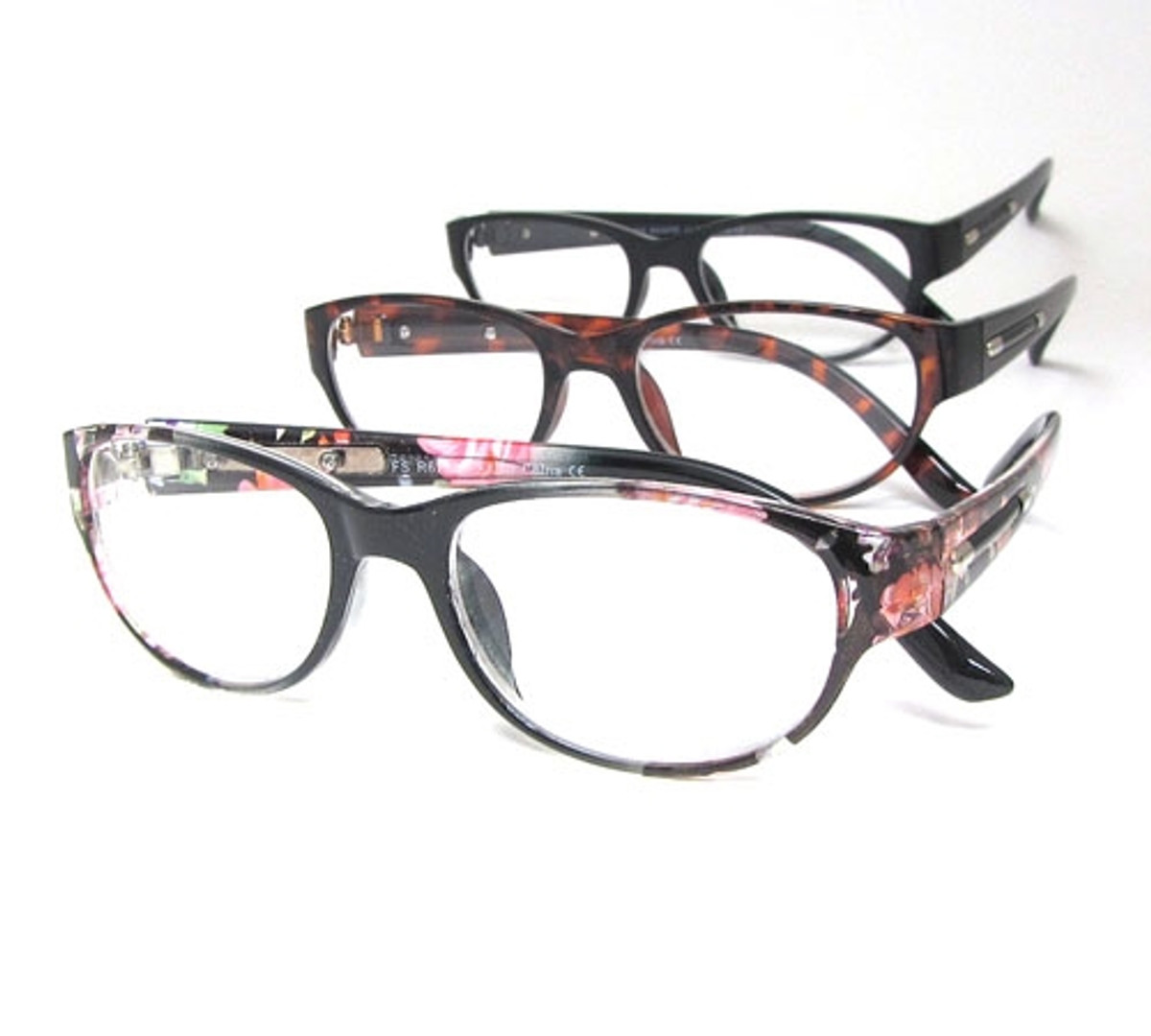 women's bifocal plastic reading glasses