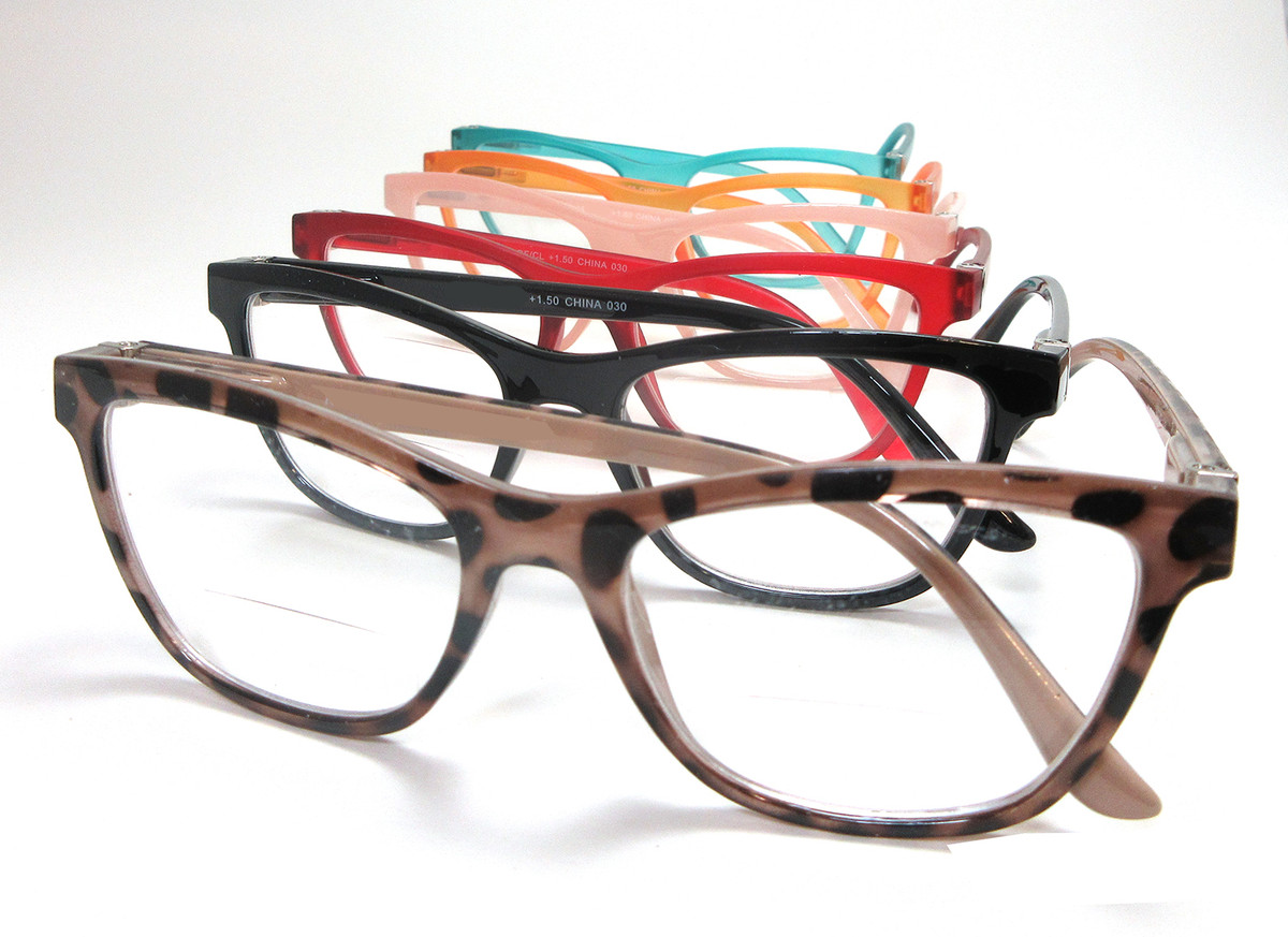 Inexpensive Bifocal Readers - New Look