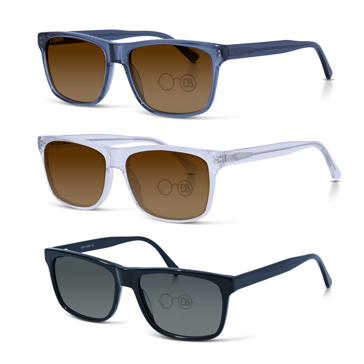 XXL Rectangle Sunglasses - Michael