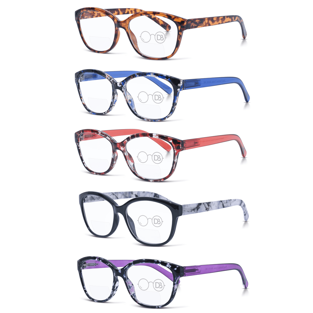 Designer Colorful Bifocal Readers - Starry Night