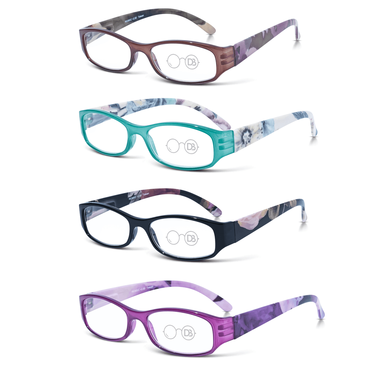 Trendy Rectangle Reading Glasses - Capri