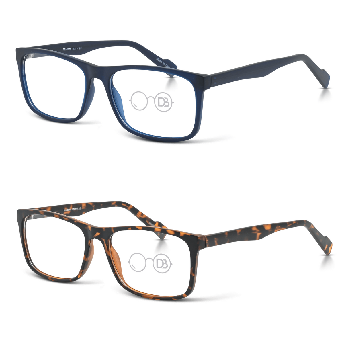 Men's Square Glasses - Marshall