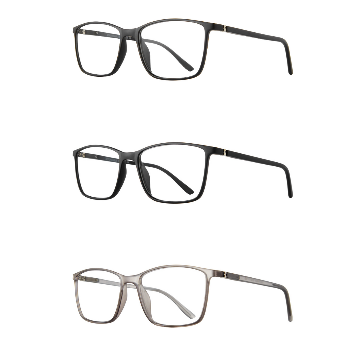 Men's Designer Rectangular Glasses  - Knox