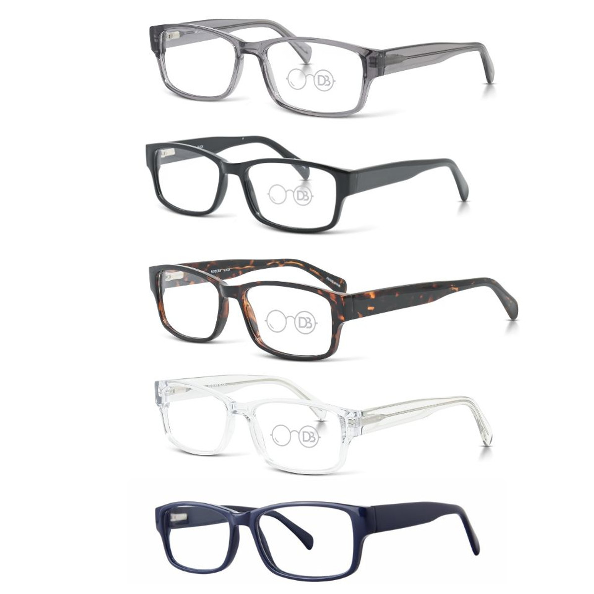 Two Strength Bifocal Reading Glasses - Slick Two Strength Bifocal Reading Glasses - Slick