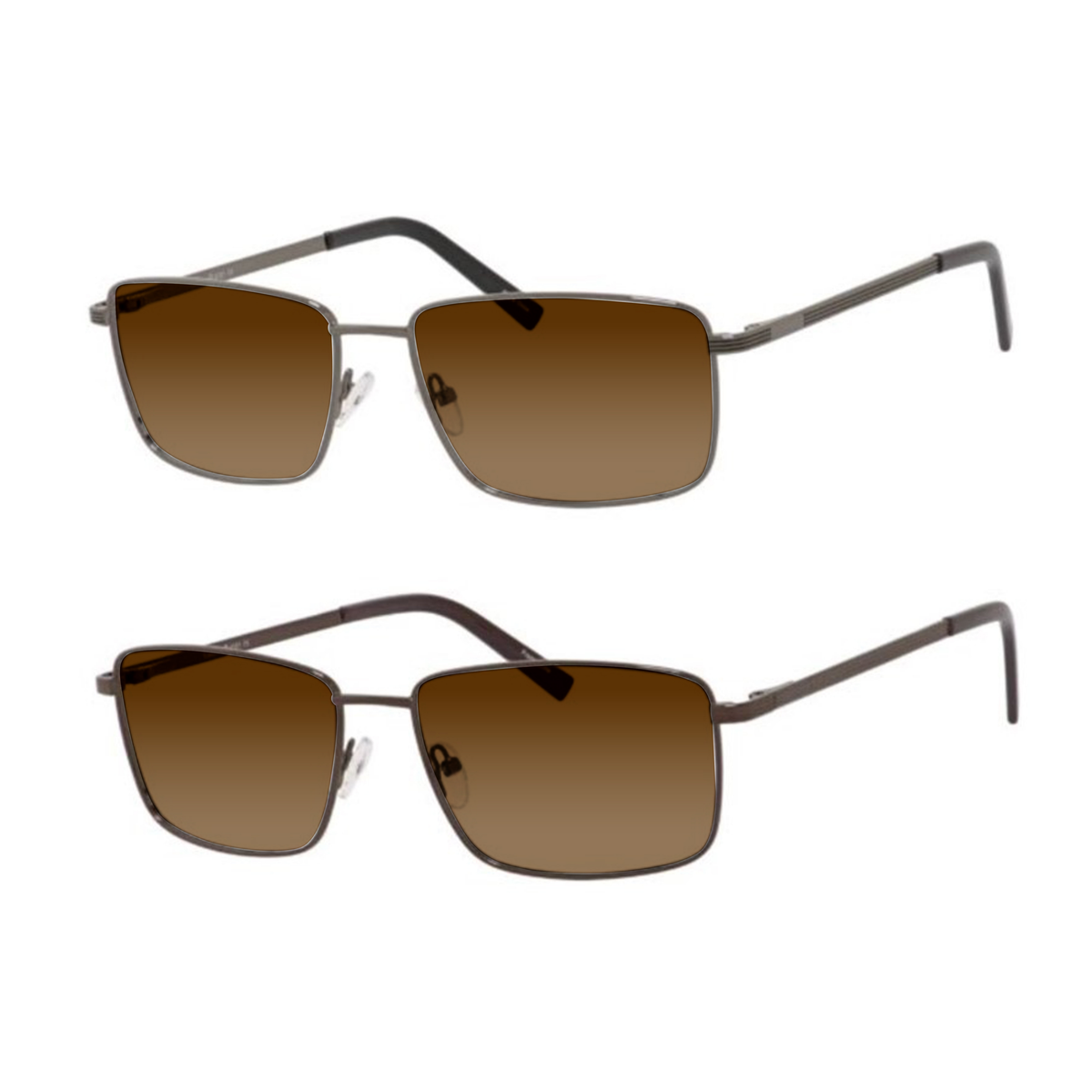 Men's  Wide Metal Sunglass Readers - Dealer
