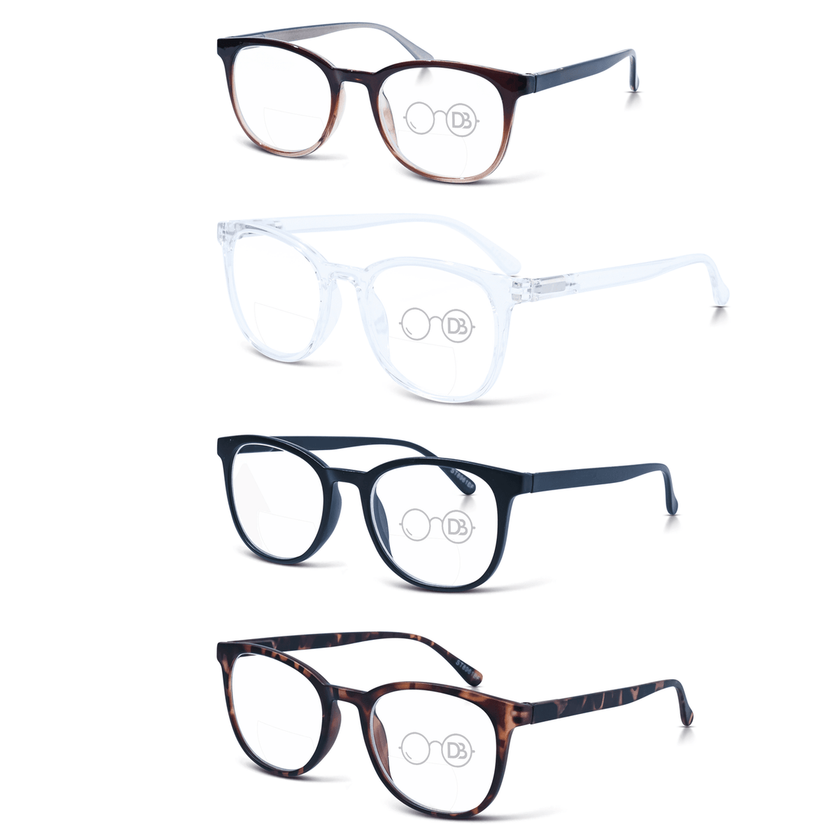 High Power Hidden Inner Line Bifocal Readers - Influence High Power Hidden Inner Line Bifocal Readers - Influence