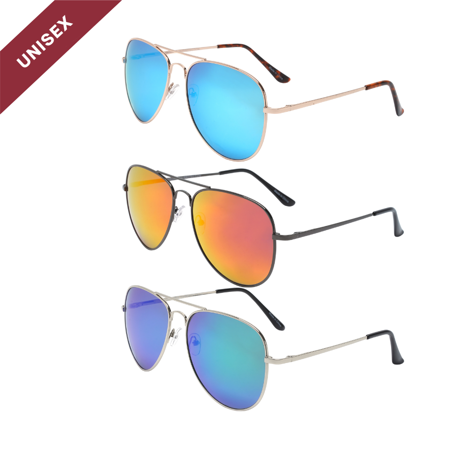 Adrian Aviator RV Polarized Lens Unisex Sunglasses