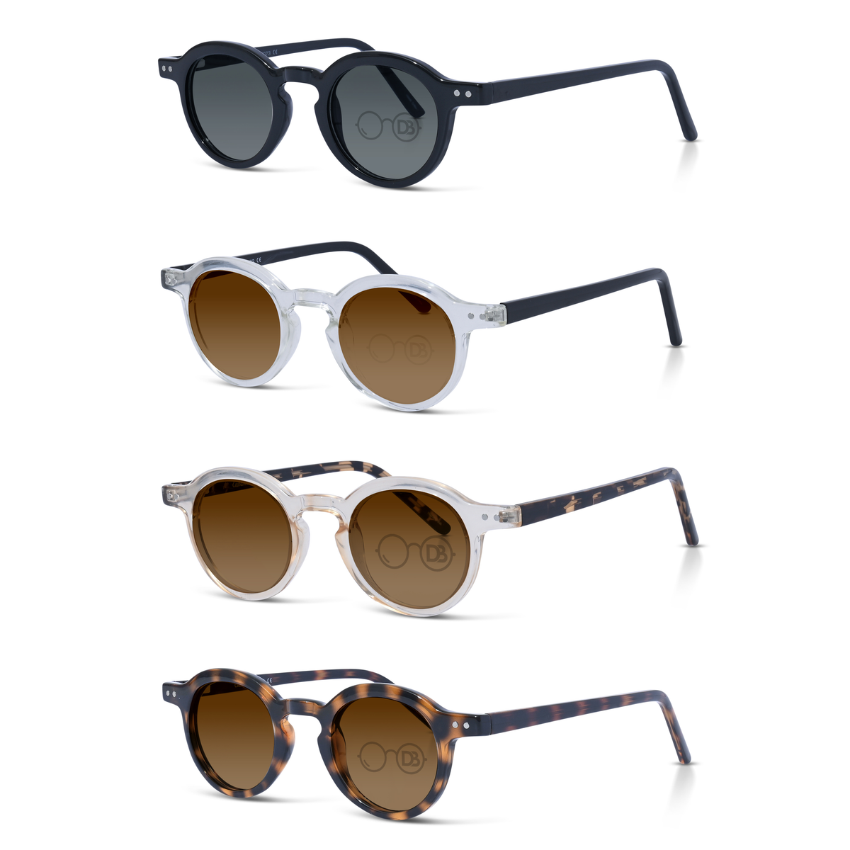 Classical Music – Round Reading Sunglasses, Custom Single Vision or Bifocals